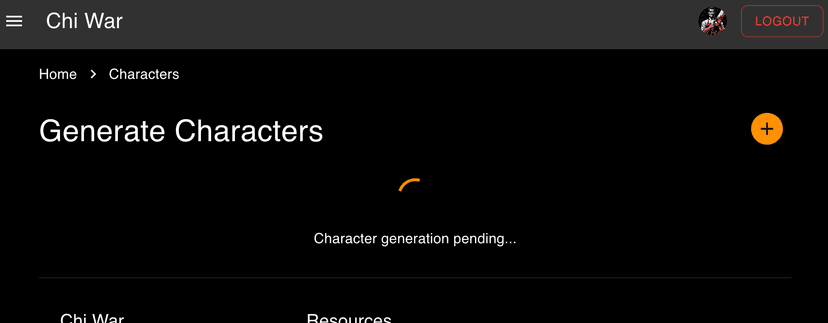 AI Generation Loading